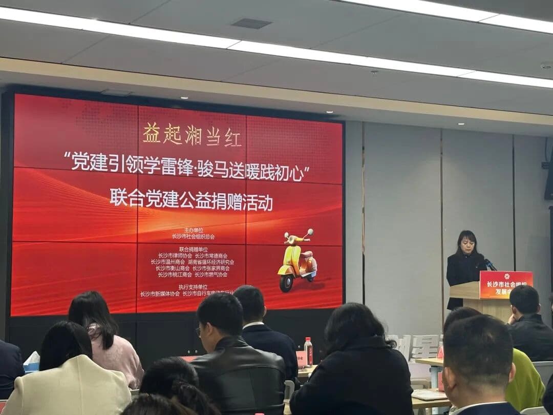 “党建引领学雷锋·骏马送暖践初心”——湖南省循环经济研究会联合党建公益捐赠活动纪实